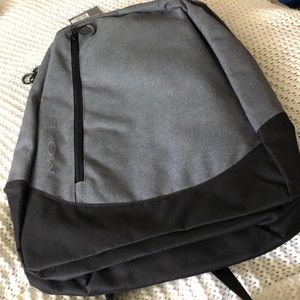 NWT Gray and Black Mike Backpack